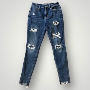 🎉5 for $45 🎉Maurices Denim Jeans Skinny Women Size S Distressed Blue